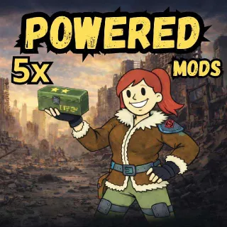 5x Powered Mods