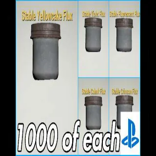 1000 Off Each Stable Flux