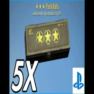5x Pack Rat's Mod.