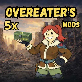 5x Overeater's Mod
