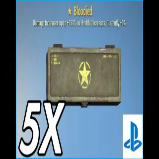 5x Bloodied Mod.