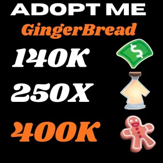 GingerBread Bucks AgeUp potions - Adopt me