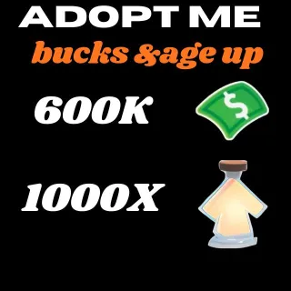 Bucks AgeUp potions - Adopt me