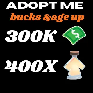 Bucks AgeUp potions - Adopt me