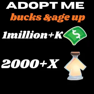 Bucks AgeUp potions - Adopt me