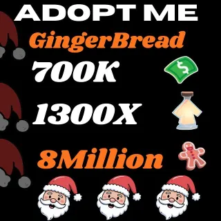 GingerBread Bucks AgeUp potions - Adopt me