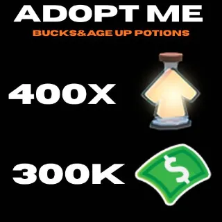 Bucks AgeUp potions - Adopt me
