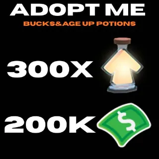 Bucks AgeUp potions - Adopt me