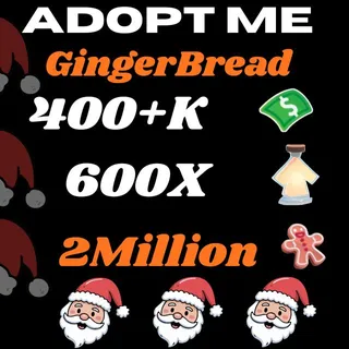 GingerBread Bucks AgeUp potions - Adopt me
