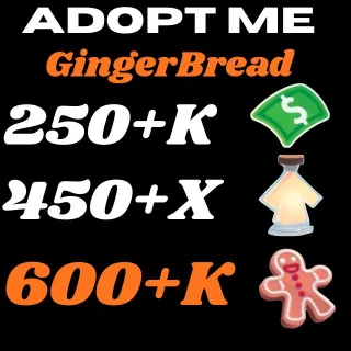 GingerBread Bucks AgeUp potions - Adopt me