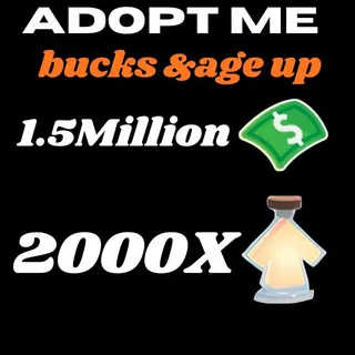 Bucks AgeUp potions - Adopt me