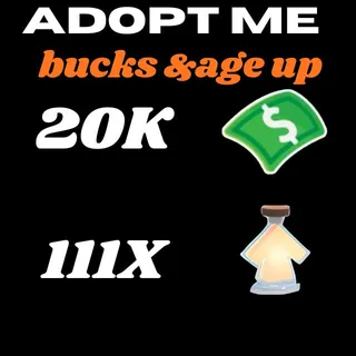 Bucks And Potions  - Adopt Me