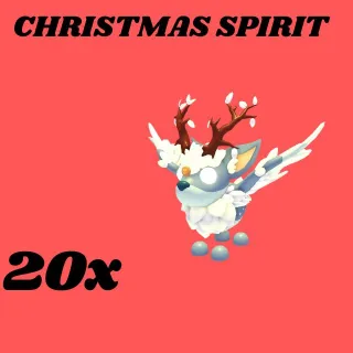 CHRISTMAS SPIRIT 20x- Adopt me