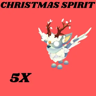 CHRISTMAS SPIRIT 5x- Adopt me