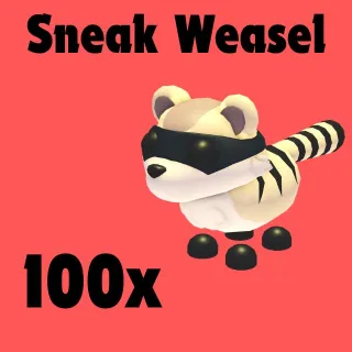 sneak weasel 100x- Adopt me