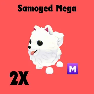Samoyed mega 2x- Adopt me