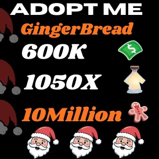 GingerBread Bucks AgeUp potions - Adopt me