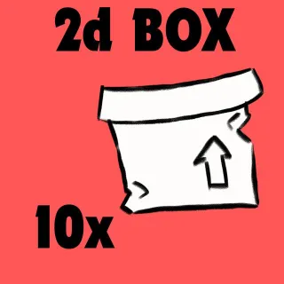 2d box 10x- Adopt me