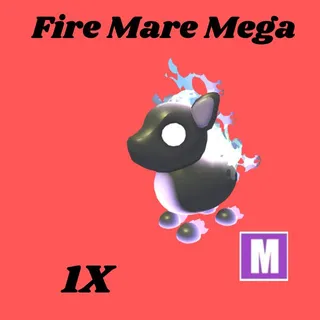 fire mare mega  1x- Adopt me