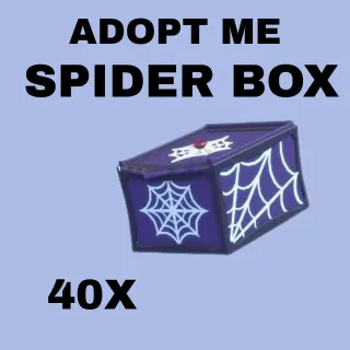 spider box 40x - Adopt me
