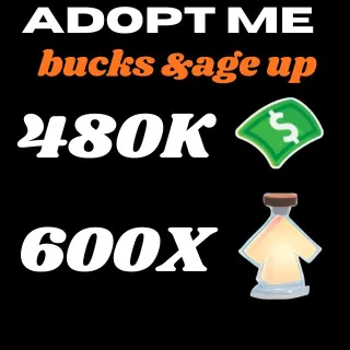 Bucks AgeUp potions - Adopt me