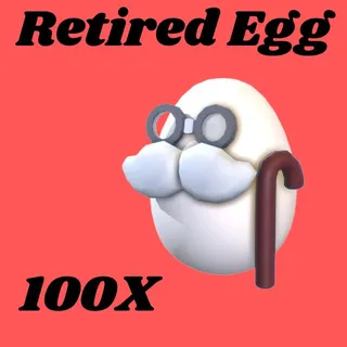retired egg  100x- Adopt me