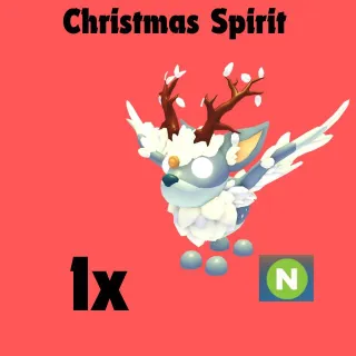 CHRISTMAS SPIRIT NEON 1x- Adopt me