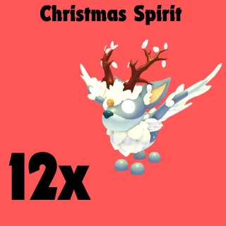 CHRISTMAS SPIRIT 12x- Adopt me