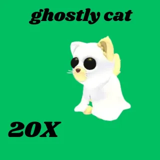 ghostly cat 20X - Adopt me