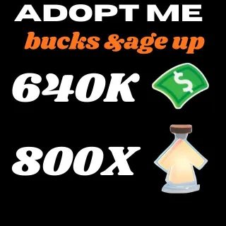 Bucks AgeUp potions - Adopt me