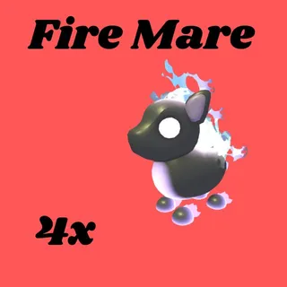 fire mare  4x- Adopt me
