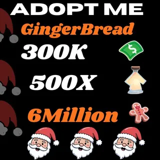 GingerBread Bucks AgeUp potions - Adopt me
