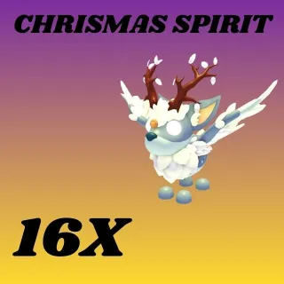 CHRISMAS SPIRIT 16x- Adopt me