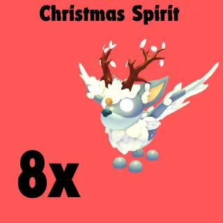 CHRISTMAS SPIRIT 8x- Adopt me