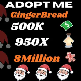 GingerBread Bucks AgeUp potions - Adopt me