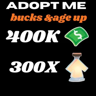 Bucks AgeUp potions - Adopt me