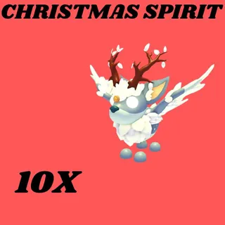CHRISTMAS SPIRIT 10x- Adopt me