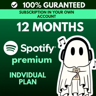 SPOTIFY PREMIUM 12 MONTHS GUARANTEED