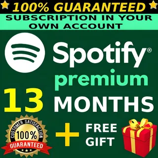 SPOTIFY PREMIUM 12 MONTHS GUARANTEED