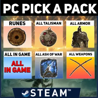 All items in Game /DLC 1605 Type -  PC/Steam