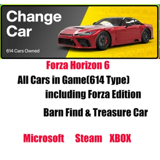 Forza Horizon 6- ALL Car in u Game !