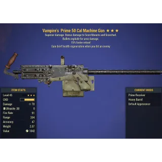 VE+15% FR 50 Cal Machine Gun