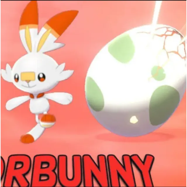 shiny 6iv scorbunny egg - Game Items - Gameflip