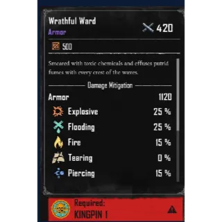 Wrathful Ward---(Kingpin)