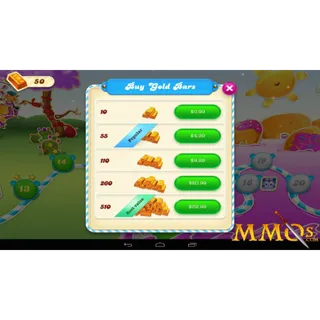 Candy Crush 50x Gold Bars package