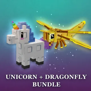 DRAGONFLY + UNICORN GROW A GARDEN 2
