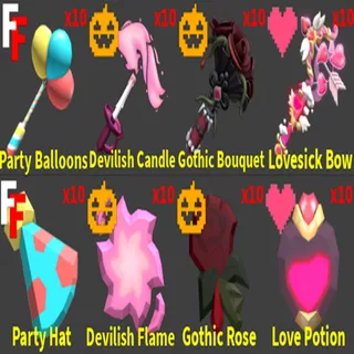 10x Legendary Sets - FTF
