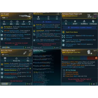 ⭐LVL1 FORGEKNIGHT LEVELING PACK (AMON CM MAX ALL SKILLS + 534K SHIELD + GRENADE + REPKIT + ENHANCEMENT + 789K DPS WEAPON)⭐