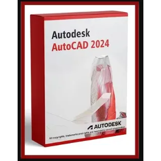 Autodesk AutoCAD 2024 (PC) (1 Device, 1 Year) - Autodesk Key - GLOBAL