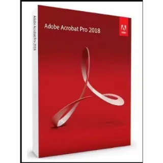 Adobe Acrobat Pro 2018 (PC) 1 Device - Adobe Key - GLOBAL